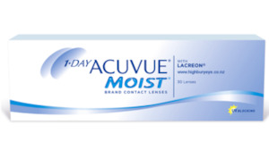 1 Day Acuvue Moist 30 pack : , Eyecare Birkenhead