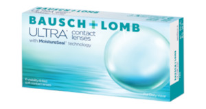 Monthly contact lenses: Bausch & Lomb ULTRA 6 pack : , Eyecare Birkenhead