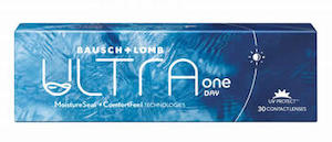 Daily contact lenses: Ultra One Day 30 pack : , Eyecare Birkenhead