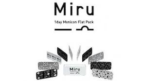 Menicon Miru 1 Day Disposable 90 pack - $148.35 : , Eyecare Birkenhead