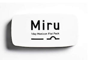 Daily contact lenses: Menicon Miru 1 Day Disposalbe 30 pack - $67.85 : , Eyecare Birkenhead