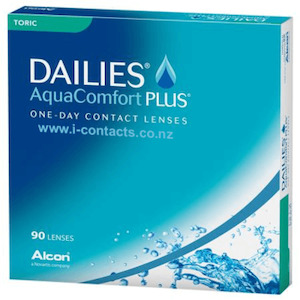 DAILIES Aqua Comfort Plus Toric - 90pk : , Eyecare Birkenhead