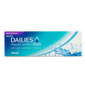 Daily contact lenses: DAILIES Aqua Comfort Plus Multifocal 30pk : , Eyecare Birkenhead