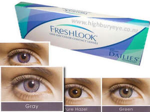 Freshlook 1 day Colors - GREY : , Eyecare Birkenhead