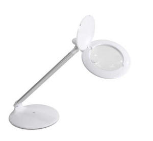 Lighting to improve vision: Halo desk magnifier LED light - : , Eyecare Birkenhead