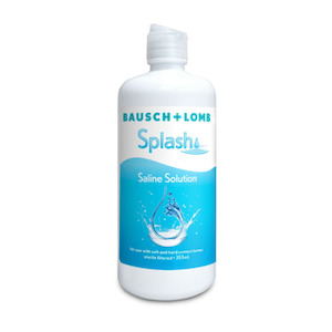 Hard Lens Solutions: Splash Saline Solution : , Eyecare Birkenhead