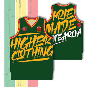 UNISEX BASKETBALL SINGLET "IRIE MADE"