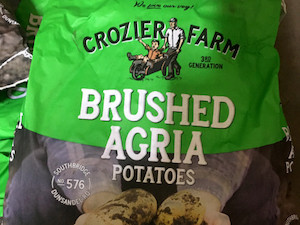 5kg Brushed Agria Potato Bag