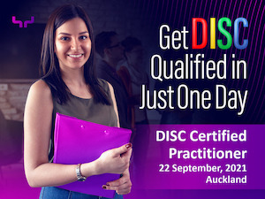 DISC Certification Training 22 September, 2021 Auckland