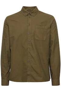 Shirts: Blend Khaki Shirt