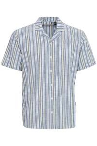 Shirts: Blend Navy Stripe Shirt