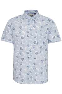 Shirts: Blend Blue Floral Shirt