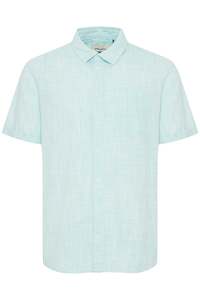 Shirts: Blend Aqua Pocket Shirt