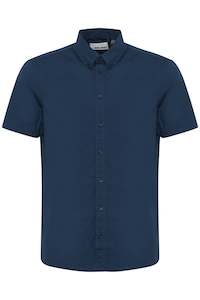 Blend Blue Short Sleeve Shirt