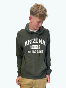 Blend Hoodie - Arizona Print (Green)