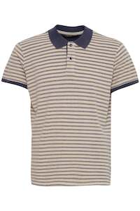 Tshirts: Blend Navy Stripe Polo