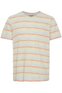 Blend Multi Coloured Stripe Tee