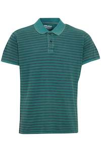 Blend Green Stripe Polo