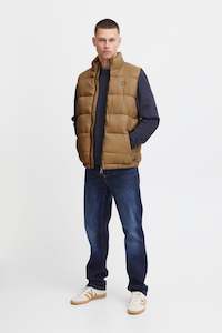 Blend Puffer Vest - Oak