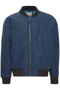 Jackets: Blend Bomber Jacket - Navy