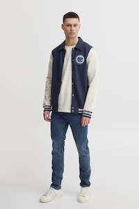 Blend Vintage Bomber Jacket - Navy