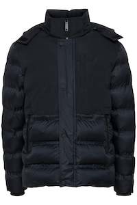 Jackets: Blend Contrast Puffer Jacket