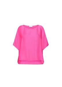 FRNCH Fuchsia Sia Top