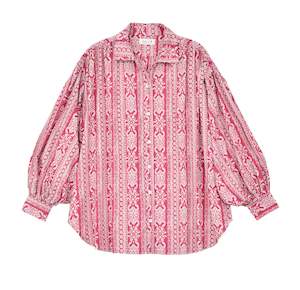 Molly Bracken Pink Print Shirt