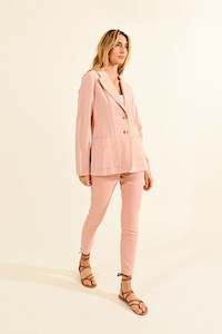 Molly Bracken Light Pink Blazer Jacket