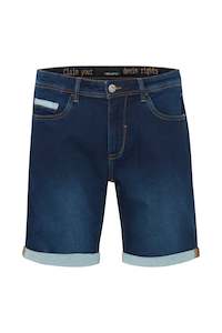 Swimwear: Blend Dark Blue Denim Jogg Shorts