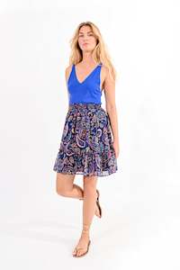 Molly Bracken Mini Printed Skirt