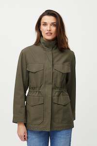 Pulz Khaki Odett Jacket