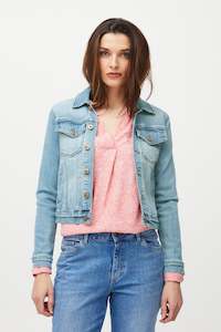 Pulz Blue Denim Jay Jacket