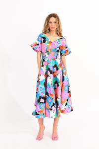 Lili Sidonio 1: Lili Sidonio Floral Midi Dress