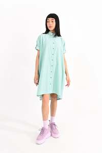 Lili Sidonio 1: Lili Sidonio Green Shirt Dress/Tunic