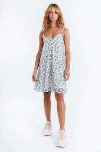 Lili Sidonio Charline Mini Dress with Tie Back