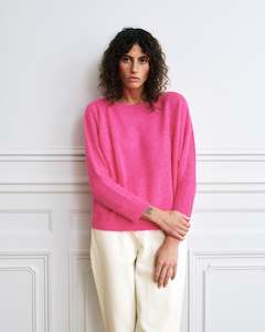 Frnch Paris: FRNCH Fuchsia Sylvie Knit