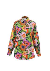 FRNCH Ariana Floral Button Up Shirt