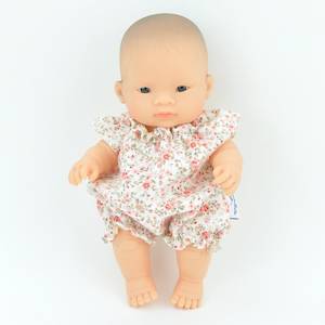 Pink Floral Romper - 21cm