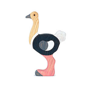 Toy: Wooden Ostrich