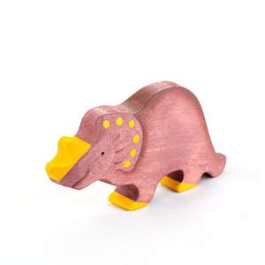 Wooden Dinosaur Triceratops