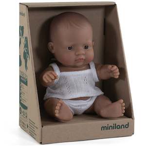 Miniland Doll Hispanic Boy 21cm