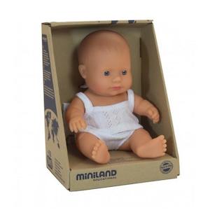 Miniland Doll Caucasian Boy 21cm