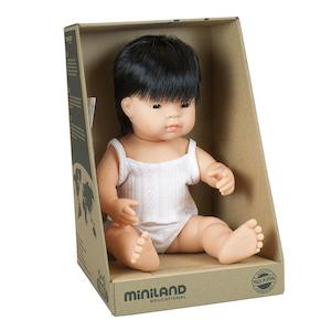 Miniland Doll Asian Boy 38cm