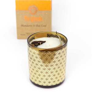 Smudge Scented Candle Mandarin & Bay Leaf