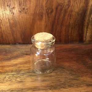 Wide Neck Glass Jar