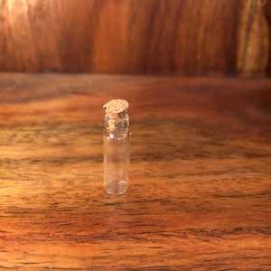 Vial Glass Bottle - Short