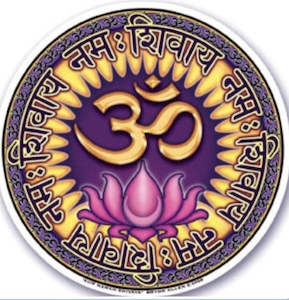 Window Sticker Aum Namah Shivaya