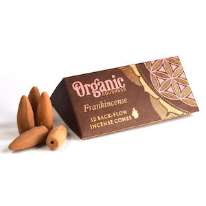 Organic Backflow Incense Cones Frankincense