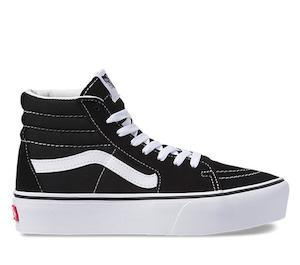 Vans // Sk8-Hi Platform 2.0 BLACK/WHITE